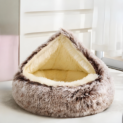 cozy cave - premium cat bed