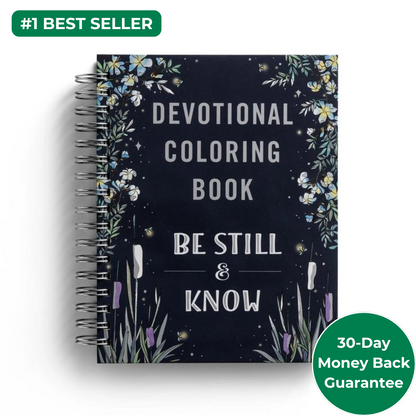 Faith & Devotion Color Book - "Be Still & Know"