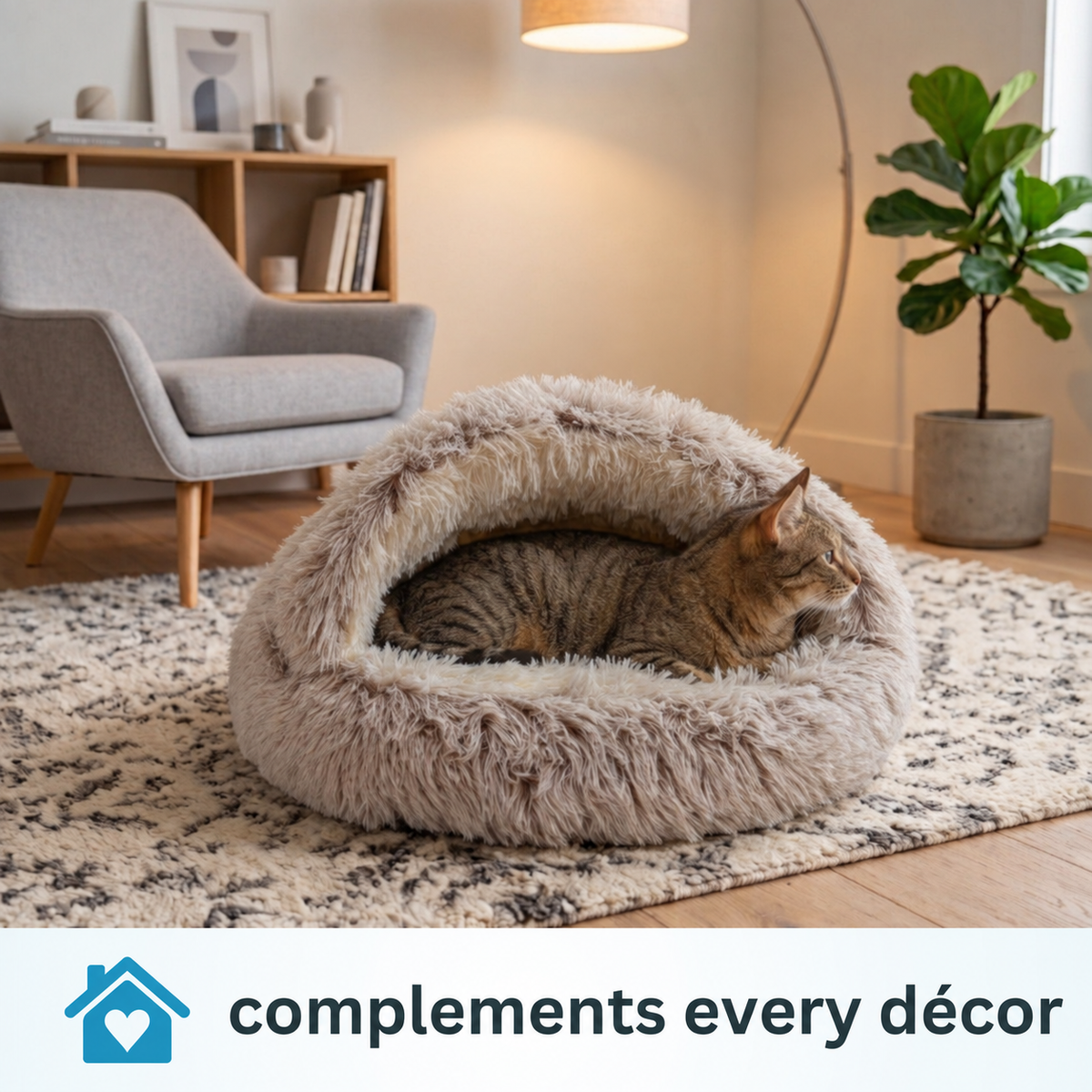 cozy cave - premium cat bed